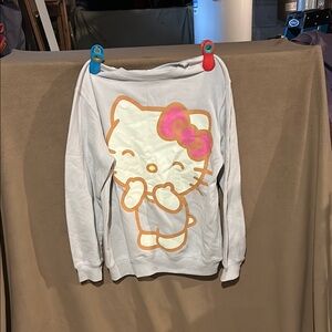 Hello Kitty White and Pink Sweatshirt